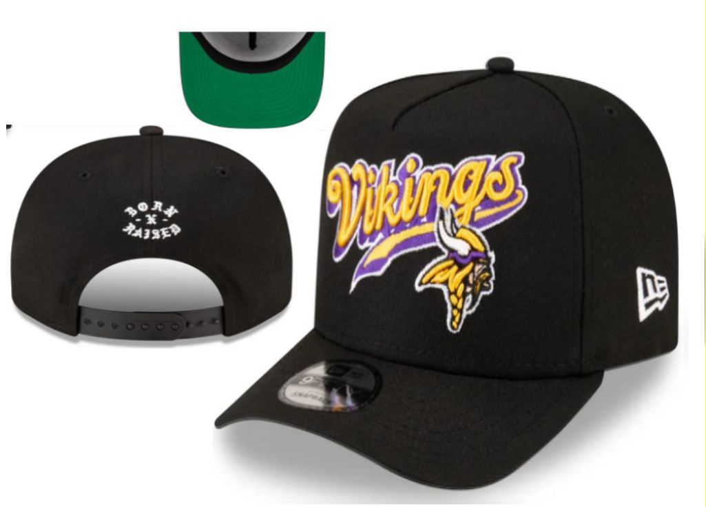 2026 NFL Minnesota Vikings Hat style YS01->->Sports Caps